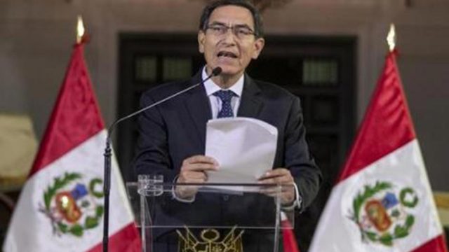 Crisis política entre presidente y congreso en Perú