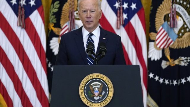 Biden hablará al Congreso a 100 días de asumir la presidencia