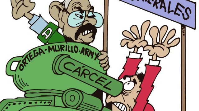 La caricatura del día.