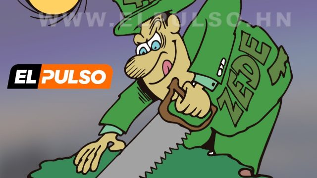 La caricatura del día.