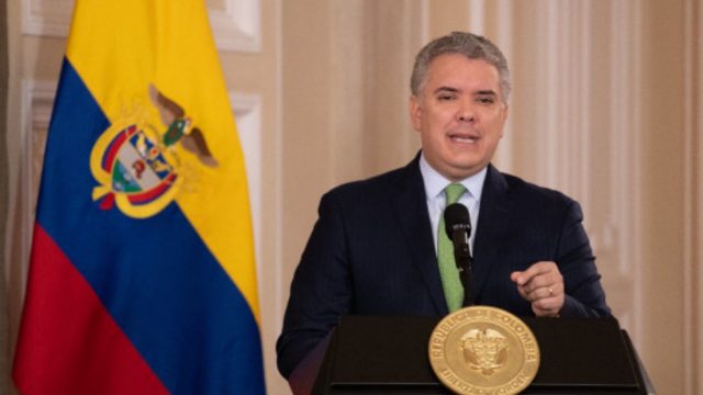 Presidente Duque pide a EE. UU. declarar a Venezuela como «país promotor del terrorismo»