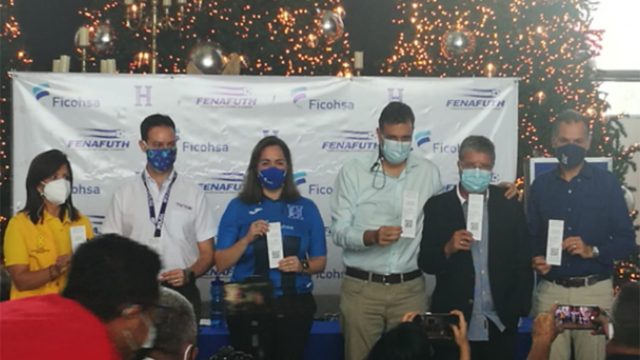 Ficohsa y Fenafuth anuncian venta de boletos para el partido Honduras contra Panamá