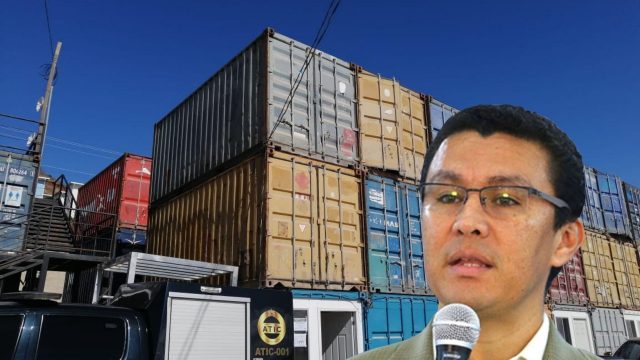 Por compra de contenedores en mal estado, fiscalía investiga a Ebal Díaz
