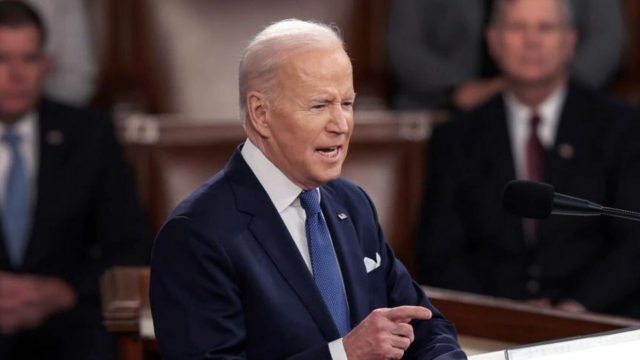 Biden centra su discurso en Ucrania y la inflación, y apenas aborda la inmigración