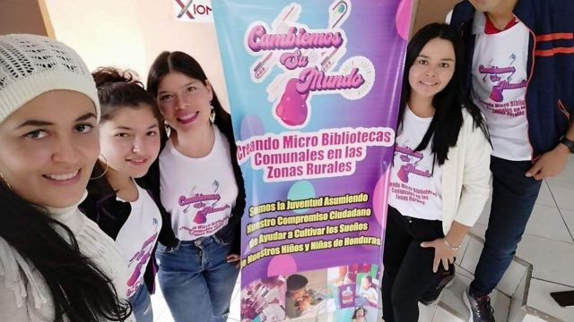 Gran inauguración de Micro Biblioteca Infantil Comunitaria