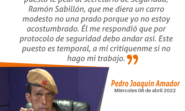 La cita del día.