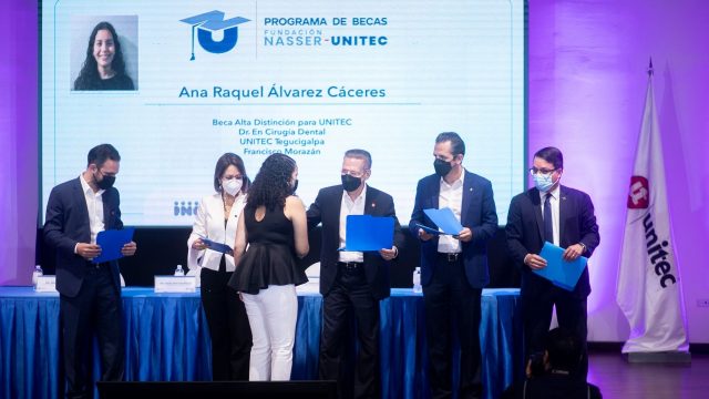 Ya son 200 beneficiados con el programa de becas fundación Nasser-Unitec