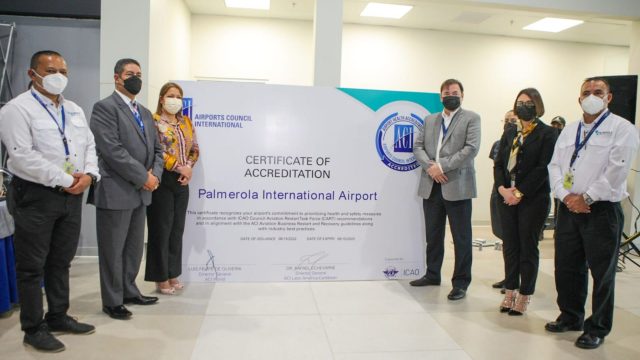 Palmerola se convierte en el segundo aeropuerto en el mundo en recibir la certificación presencial de bioseguridad del Consejo Internacional de Aeropuertos