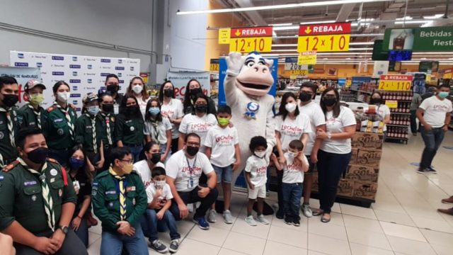 Asociación Scouts y Sula emprenden la gran colecta de Lechetón 2022