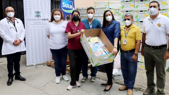 Fundación Kafie y Lacthosa se solidarizan con el Hospital Roberto Suazo Córdova
