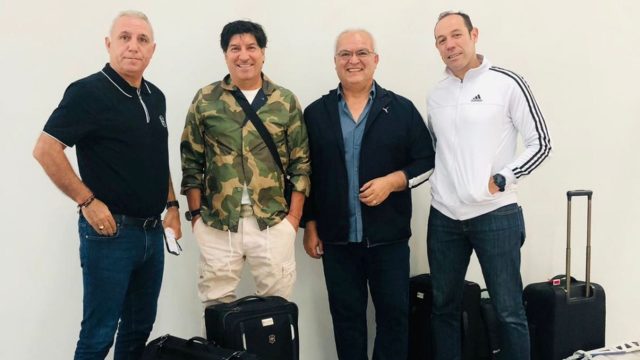 Estrellas mundiales de fútbol destacan Aeropuerto de Palmerola