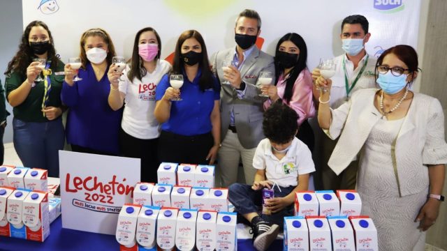 Lechetón 2022 tiene como meta recaudar 50 mil vasos de leche