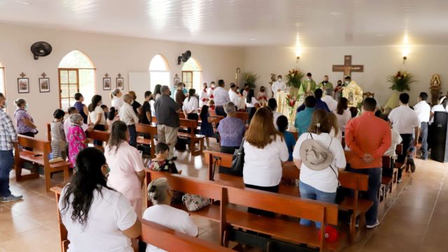 Fundación Kafie inaugura Templo Nuestra Señora de Suyapa en Cantarranas