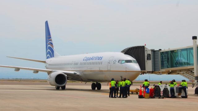 Copa Airlines inicia hoy vuelos nocturnos en Palmerola con alta ocupación