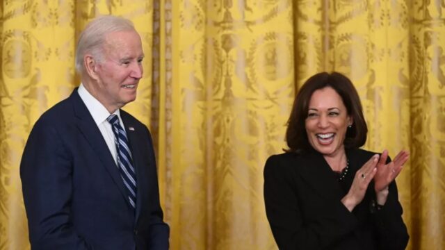 Biden y Harris anuncian su postulación para las elecciones presidenciales de 2024