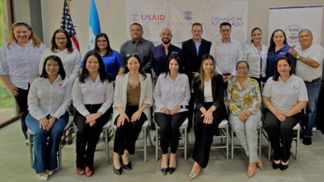 Usaid y Fundación Kafie firman acuerdo para promover la empleabilidad en jóvenes