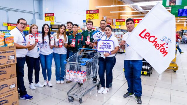 Lechetón sobrepasa y dobla la meta, recolectando 136 mil vasos de leche
