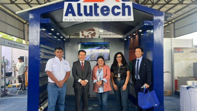 Alutech imparte exitosa conferencia magistral de acero galvanizado en la Expo Comayagua