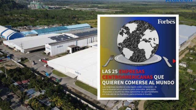 Forbes destaca a Alutech entre las 25 empresas más dinámicas y con mayor expansión de Centroamérica