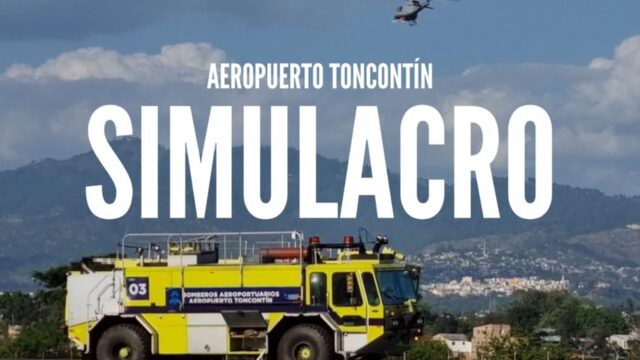Hoy se realizará simulacro de emergencia en el Aeropuerto Toncontín