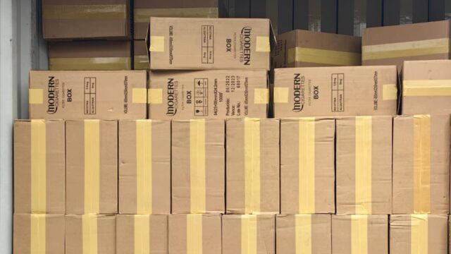 La Policía decomisa contenedor con cigarrillos valorado en 40 millones de lempiras