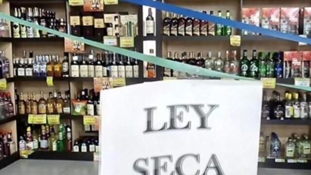 La alcaldía capitalina impone la Ley Seca durante el feriado de Semana Santa