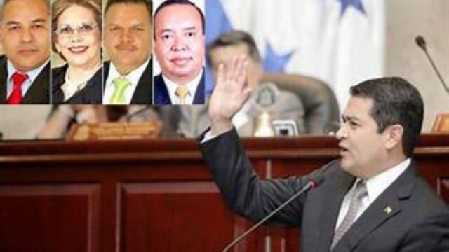 Hallan culpable al Estado hondureño por golpe técnico de JOH contra cuatro exmagistrados