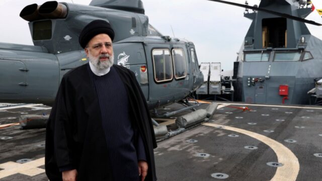 El helicóptero del presidente de Irán Ebrahim Raisú sufre un accidente