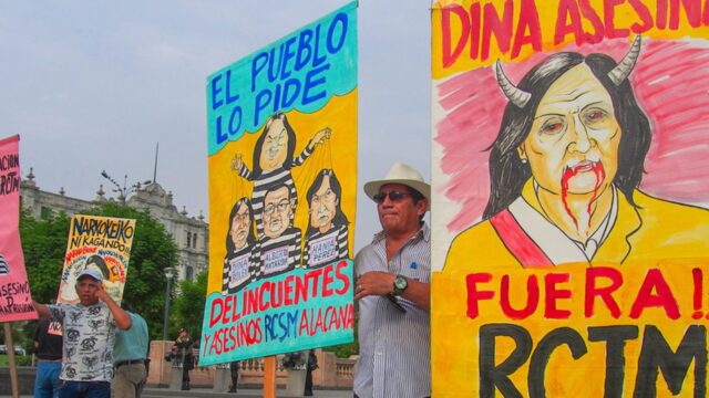 Encuesta: El 90 por ciento de los peruanos desaprueba a la presidenta Dina Boluarte