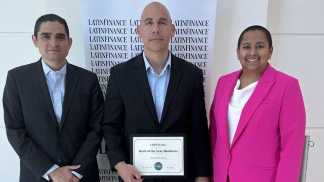 Ficohsa premiado por su innovación, crecimiento y solidez en premios Latin Finance 2024