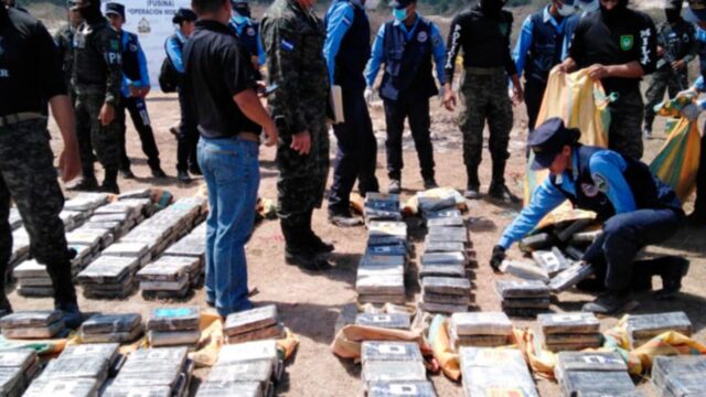Seguridad confirma que en Honduras se han incautado 26 toneladas de cocaína