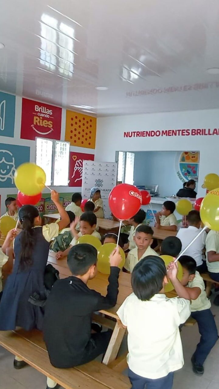 CETECO y Fundación Kafie inauguran comedor escolar “Nutriendo Mentes Brillantes “ en Tegucigalpa