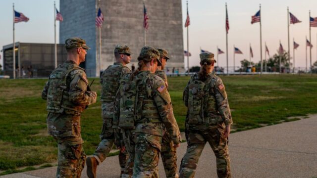 Presidente Donald Trump saldrá a patrullar Washington con la Guardia Nacional