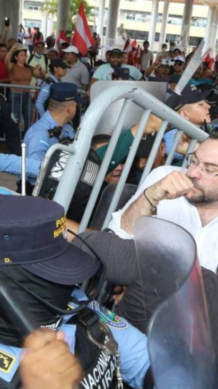 Conadeh condena «uso excesivo de la fuerza» contra manifestantes en protesta electoral