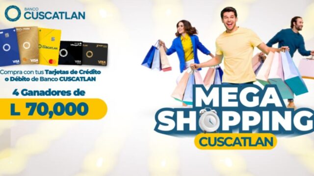 ¡Llévate todo el Centro Comercial con el Megashopping CUSCATLAN  para celebrar su segundo aniversario!