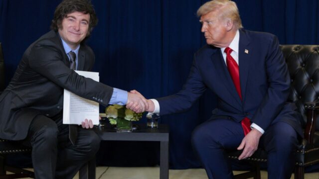 Milei visita a Trump en busca del ansiado ‘rescate’ de EE.UU. a Argentina