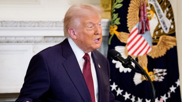 Presidente de EE.UU. Donald Trump: «No queremos entrar en guerras»