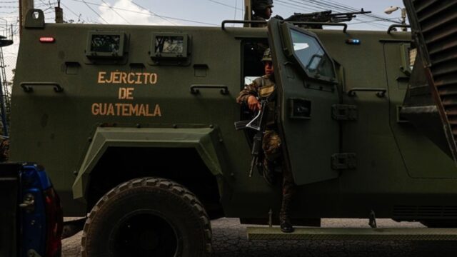 Guatemala desmiente «acuerdo» con EE.UU. para realizar operaciones militares en su territorio