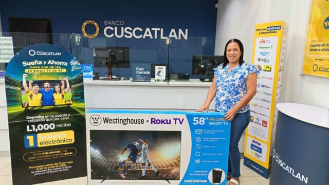 Banco CUSCATLAN anuncia a los primeros ganadores de la promoción “Sueña y Ahorra” e invita a los hondureños a participar en los últimos días de la campaña