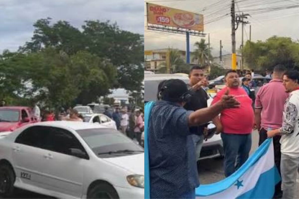 Protestas en El Progreso contra el alza de la tasa vehicular municipal ordenada por alcalde