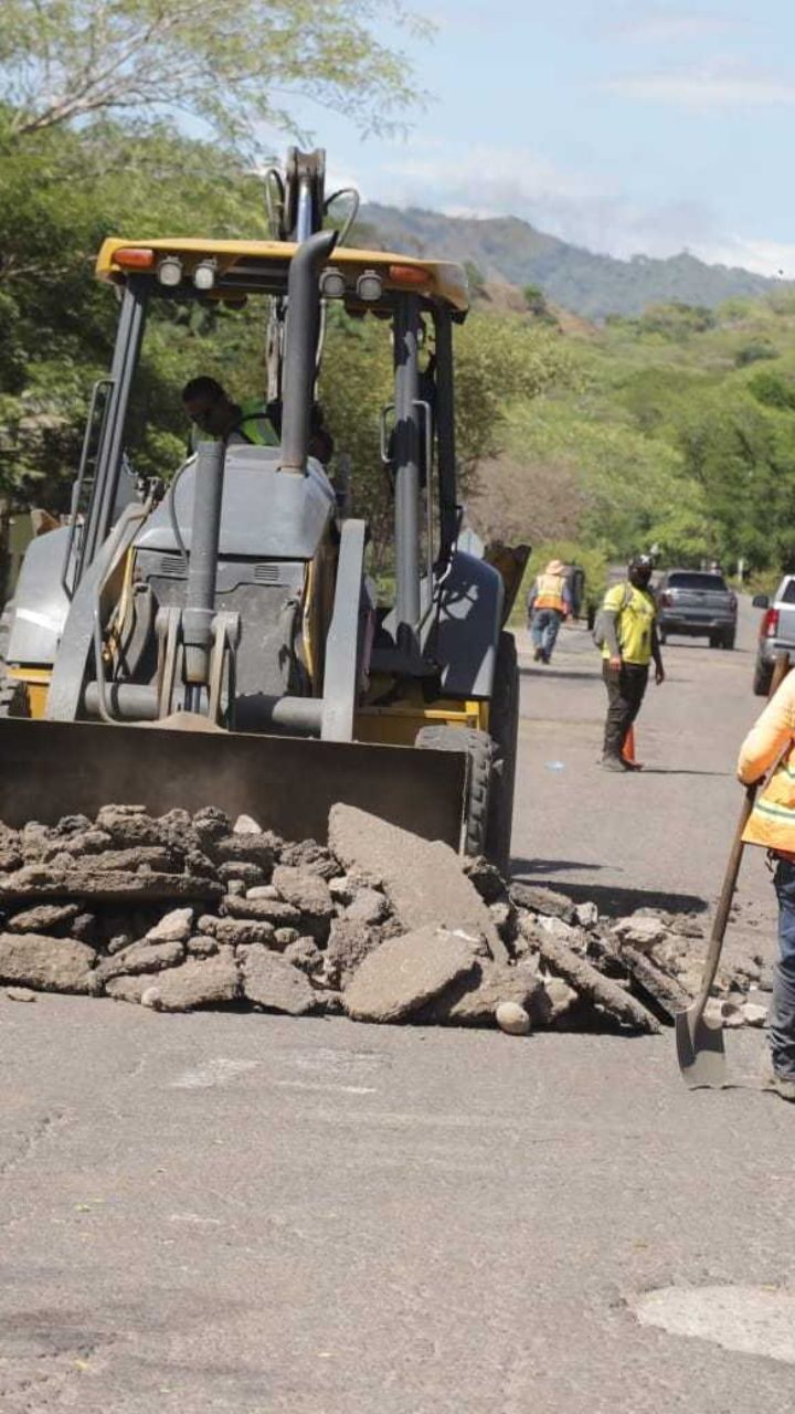Congreso Nacional acompaña rehabilitación de carretera en San Marcos de Colón, Choluteca