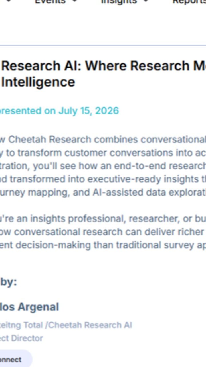 Software de Investigación hecho en Honduras destaca en el mundo: plataforma de Marketing Total seleccionada para el Insights Tech Showcase de Greenbook