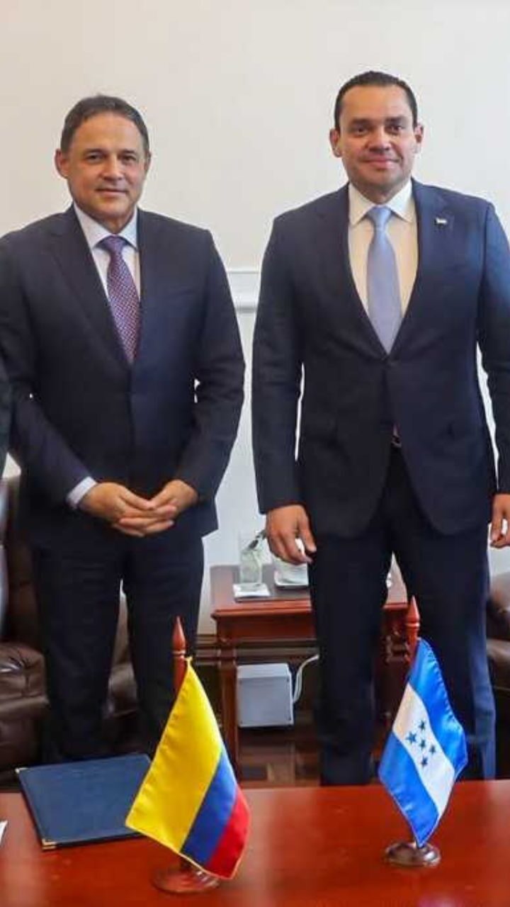 Honduras y Colombia fortalecen lazos con visita de Zambrano al Senado