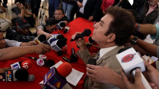 Nasralla acude a las oficinas de la ONU en Tegucigalpa para pedir acompañamiento tras multa de la UFTF